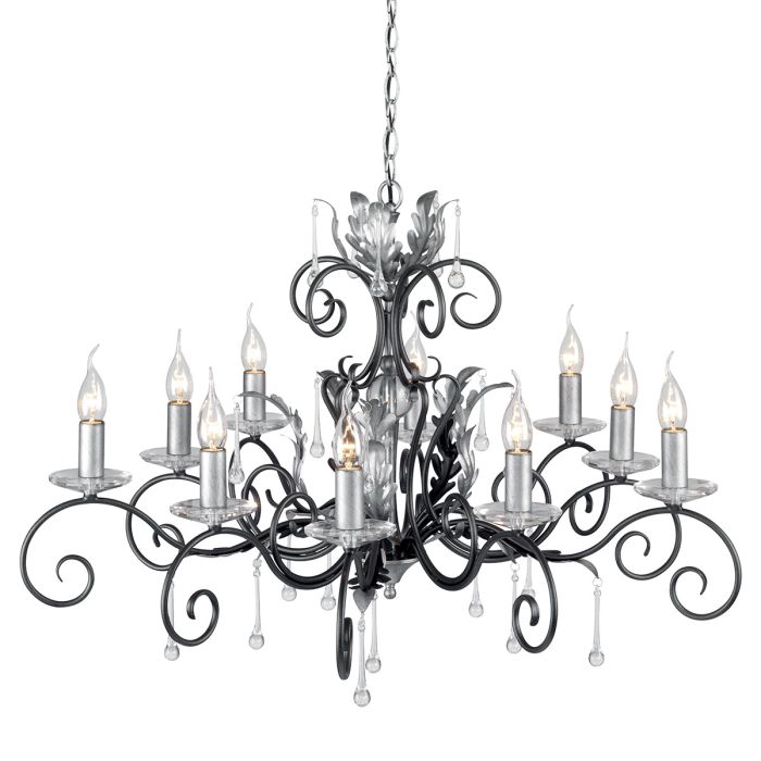 AMARILLI-AML10-BLK-SILVER-Elstead Lighting-99662