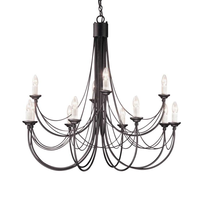 CARISBROOKE-CB12-BLACK-Elstead Lighting-100126
