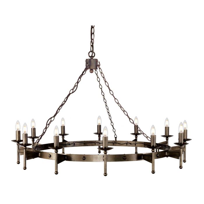 CROMWELL-CW12-OLD-BRZ-Elstead Lighting-100149