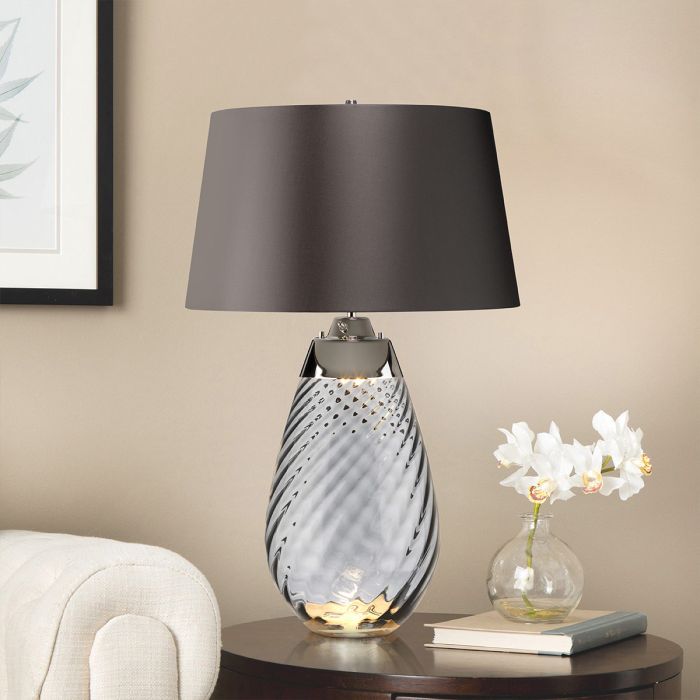 LENA LARGE-LENA-TL-L-SMOKE-Elstead Lighting-170300